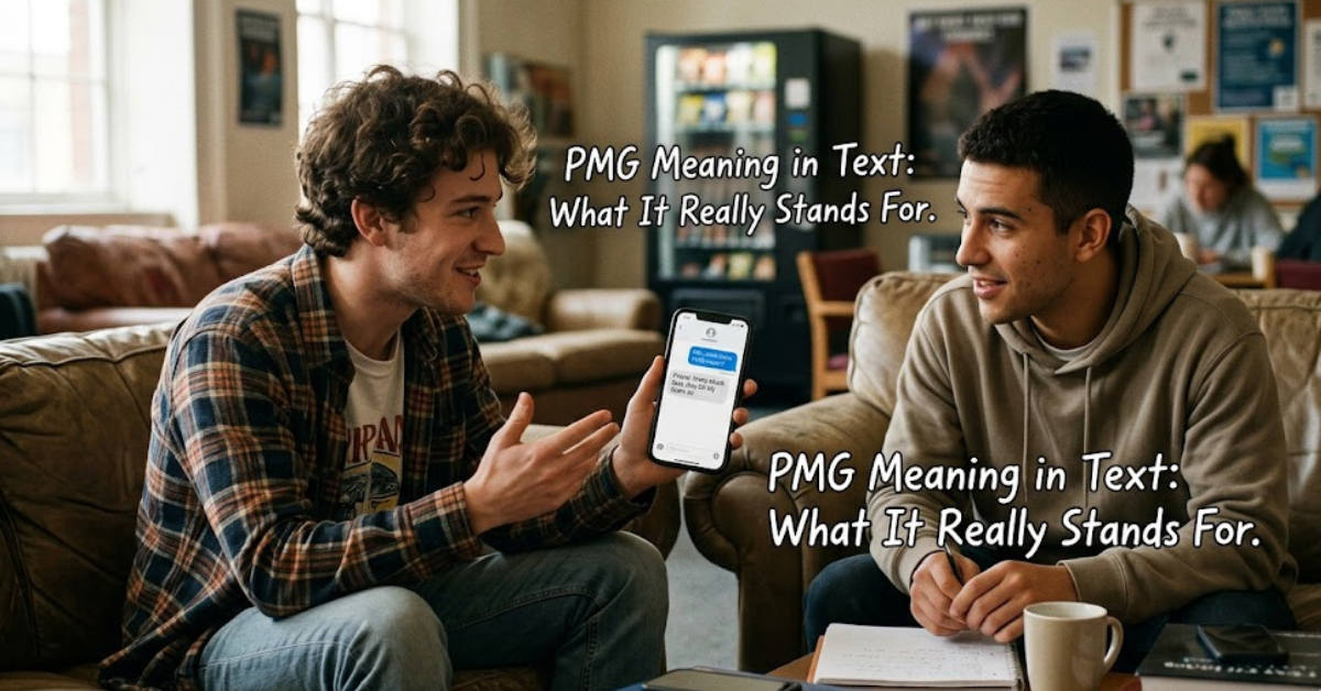 PMG Meaning in Text What It Really Stands For