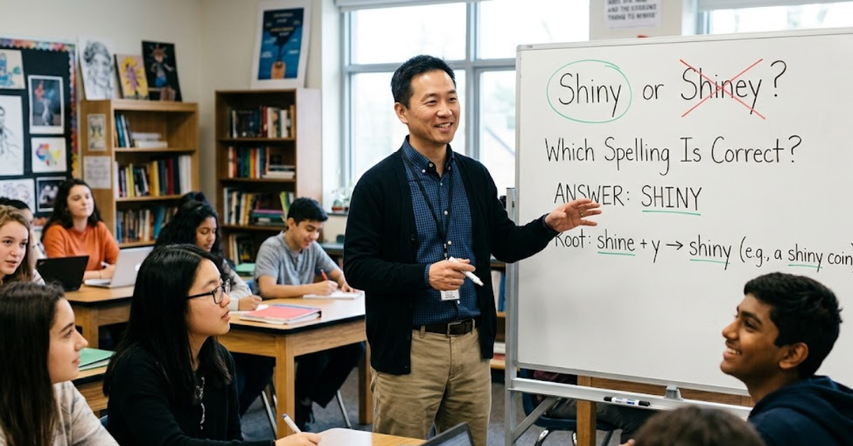 Shiny or Shiney Which Spelling Is Correct