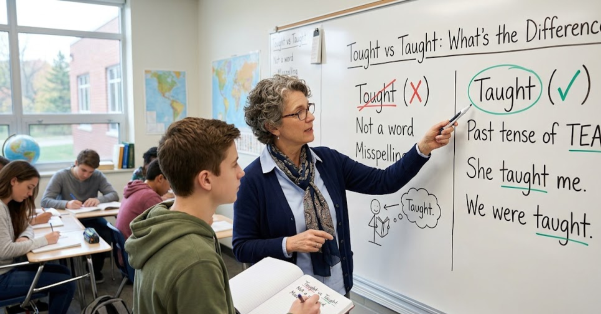 Tought vs Taught What’s the Difference