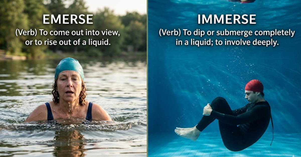 Emerse vs Immerse Meaning Explained Clearly