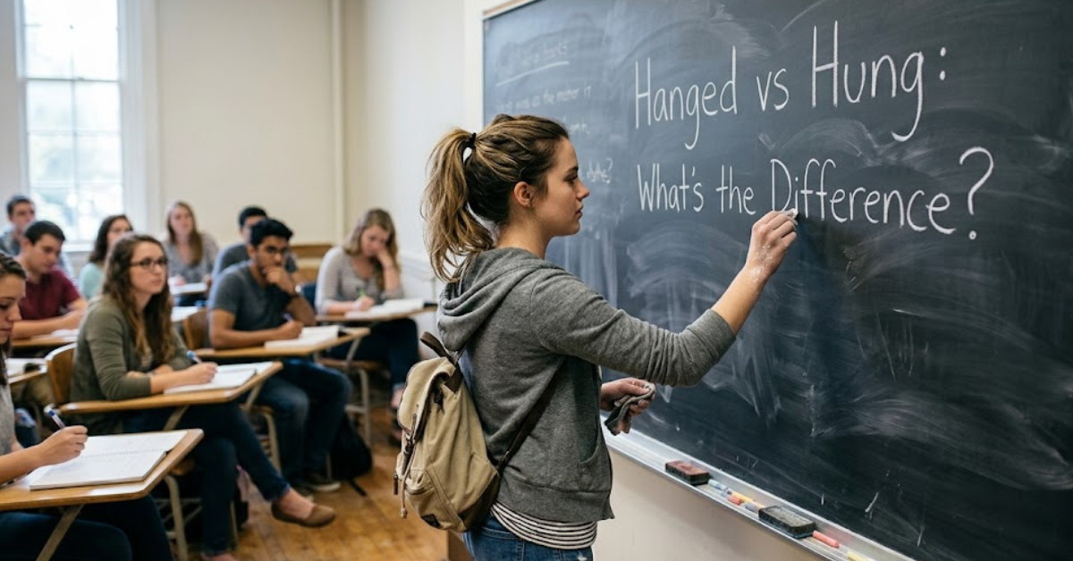 Hanged vs Hung What’s the Difference