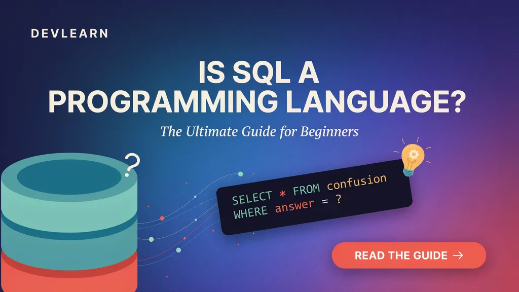 Is SQL a Programming Language? The Ultimate Guide for Beginners