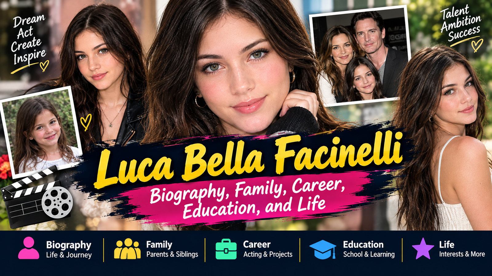 Luca Bella Facinelli: Biography, Family, Career, Education, and Life